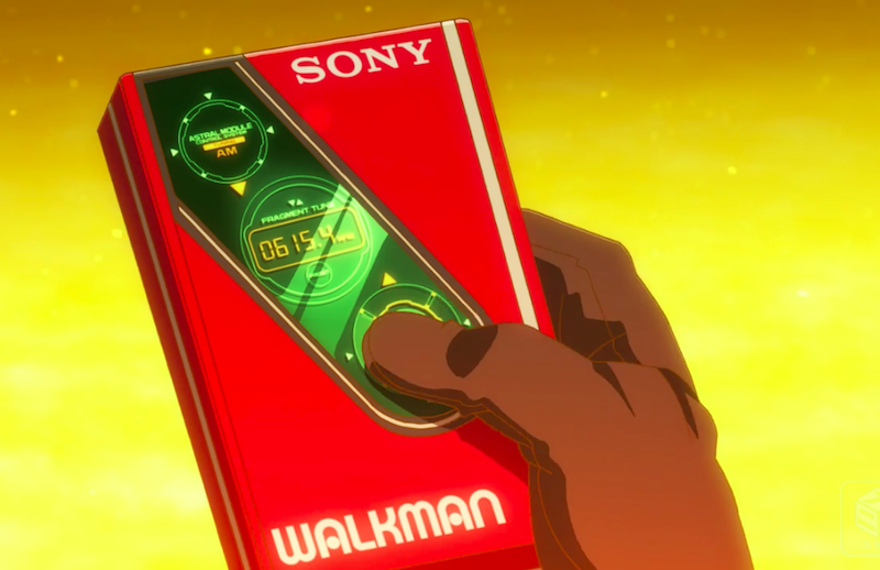 「あかねさす少女」アスカが持っているのはSONY WALKMAN